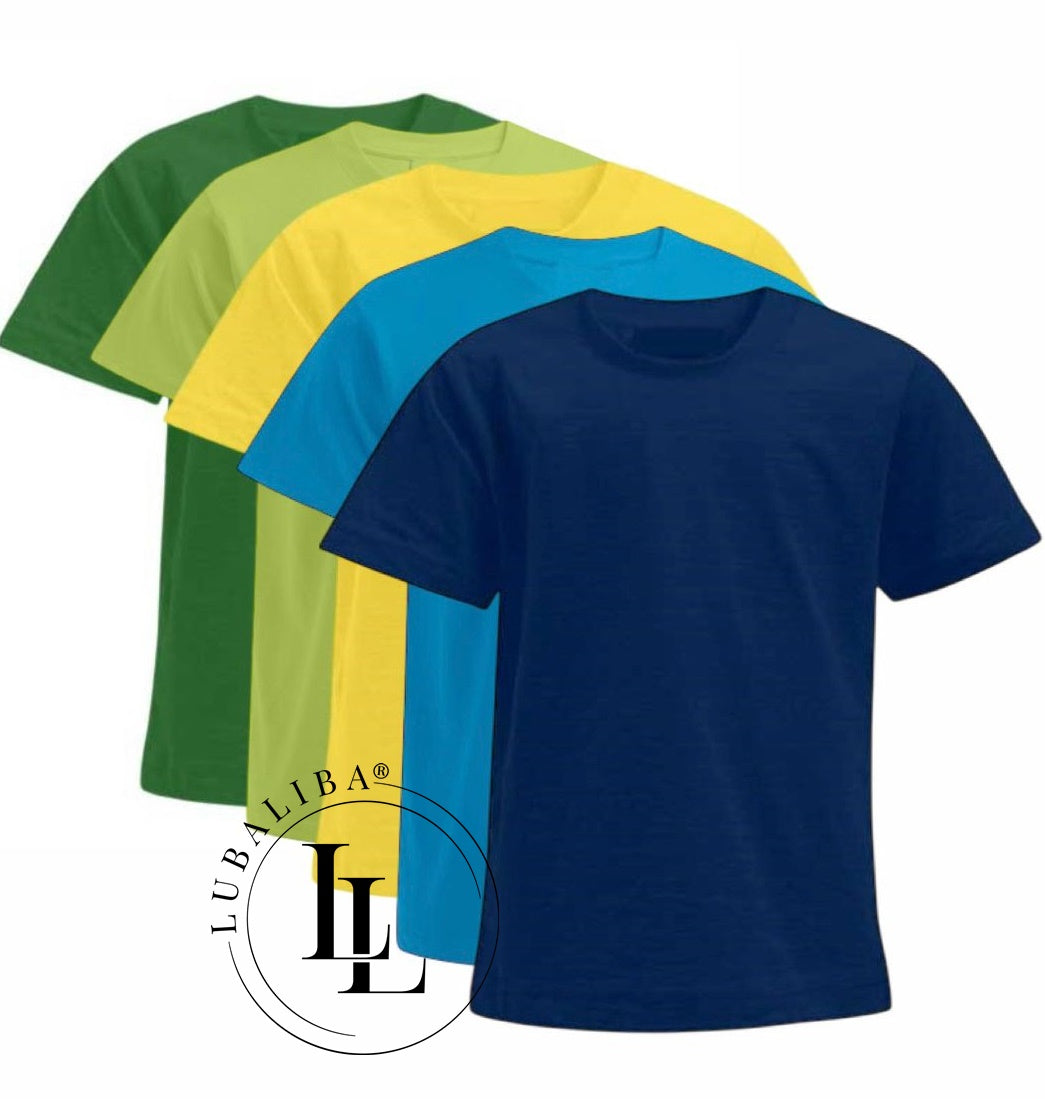 KINDER T-SHIRT 10 FARBEN CREATTEXTIL
